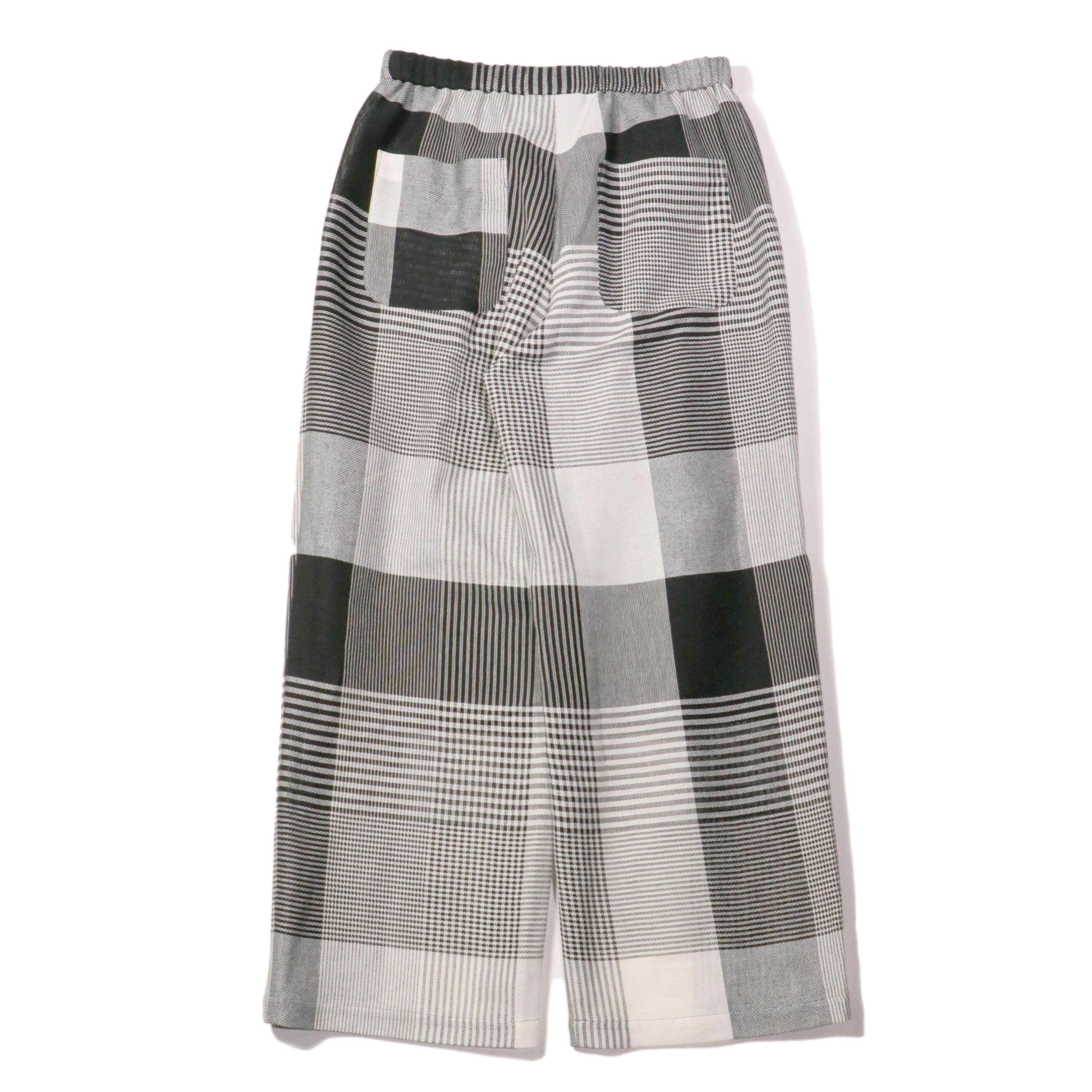 superNova. Mesh pants - Check / Black