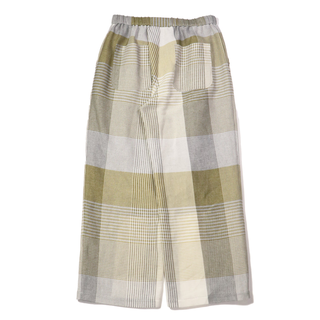 superNova. Mesh pants - Check / Yellow