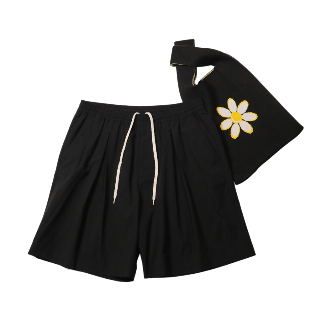 superNova. Beach shorts & Bag / Black