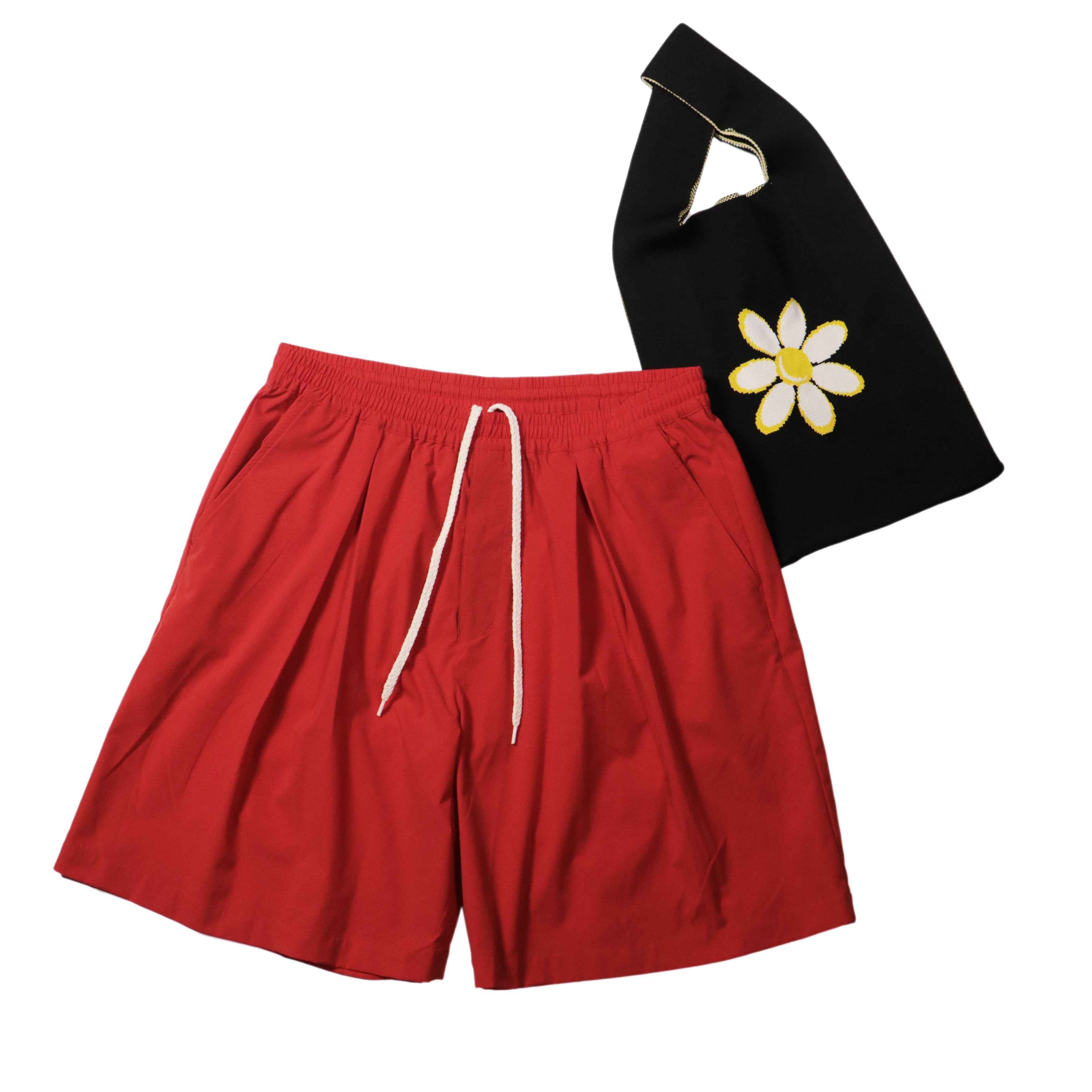 superNova. Beach shorts & Bag / Red