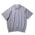 superNova. Knit polo - Cotton linen / Lavender