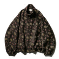 9月中発送予定 superNova. Velvet Jacquard Track Jacket / Brown