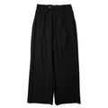 superNova. Wide Utility Trousers / Black