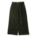 superNova. Corduroy Baggy Utility Trousers / Green