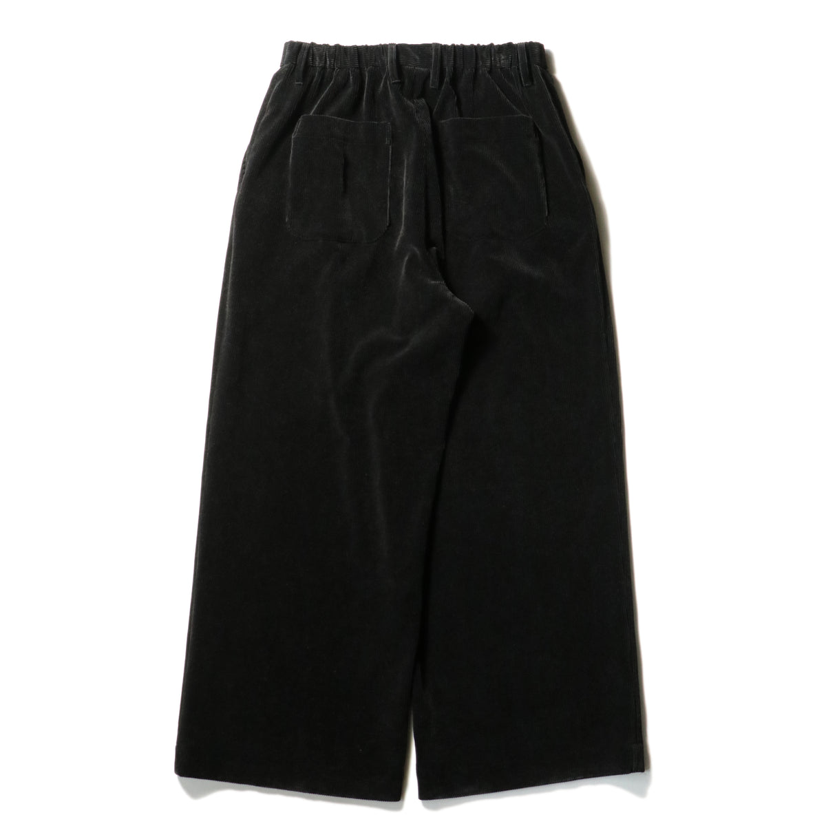 superNova. Corduroy Baggy Utility Trousers / Black