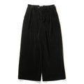 superNova. Corduroy Baggy Utility Trousers / Black