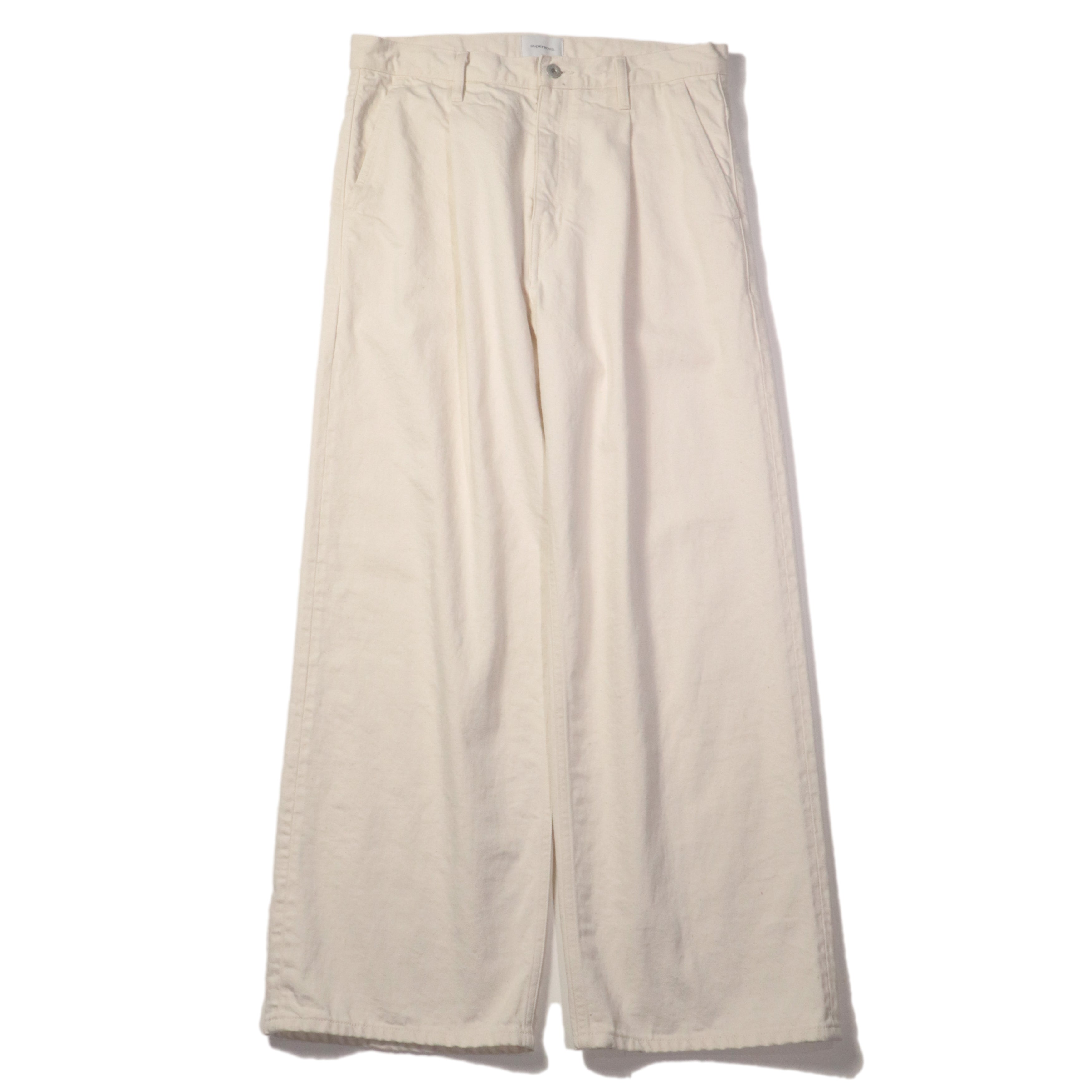 superNova. Wide selvedge jeans - One wash / Natural