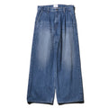 superNova. Wide selvedge jeans - Old vintage wash / Mid indigo
