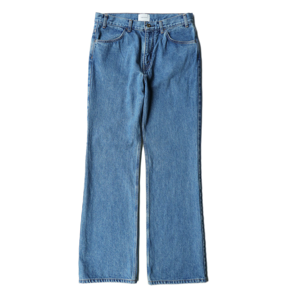 superNova. Boot cut jeans - Bleached wash / Indigo