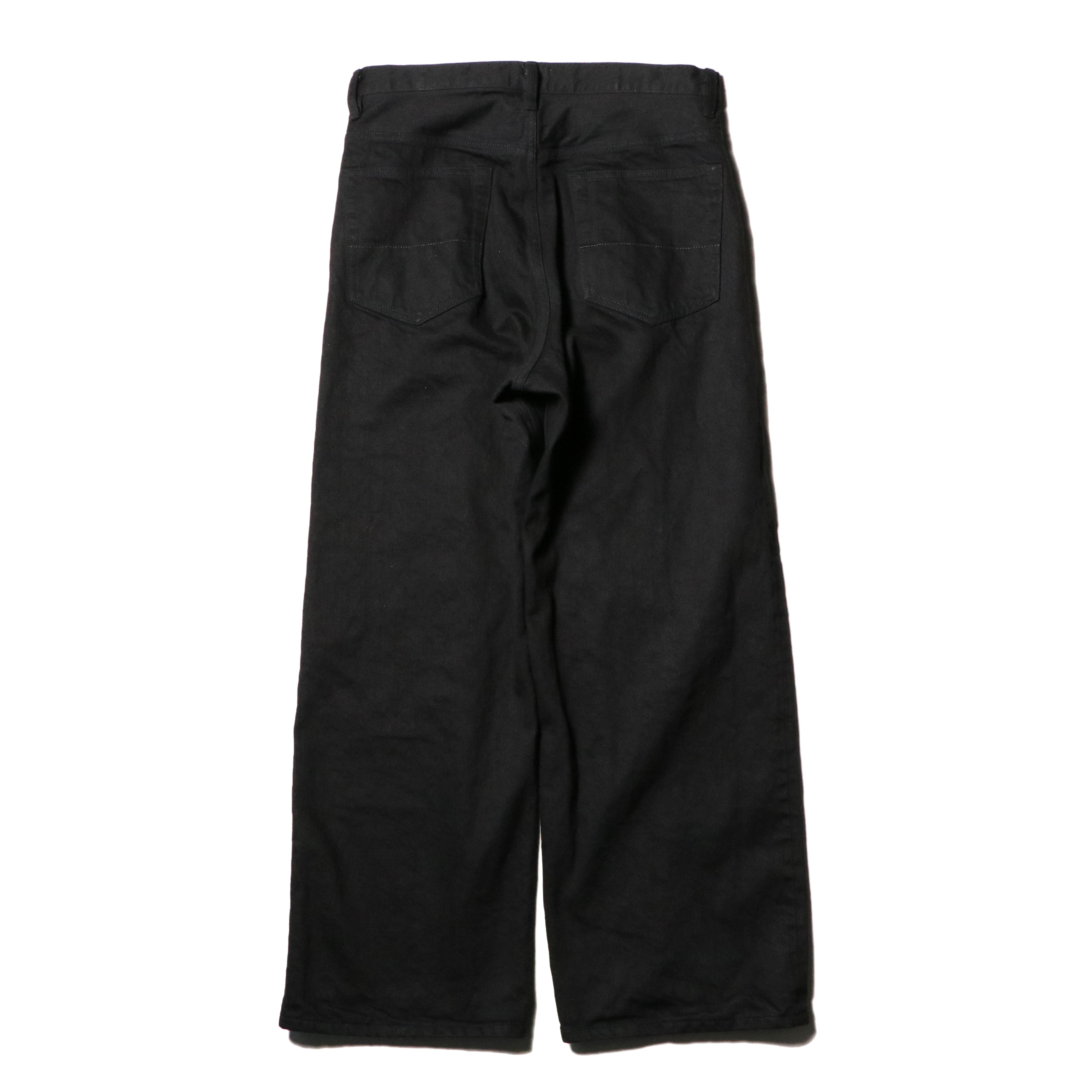 superNova. Wide selvedge jeans - One wash / Black x Black