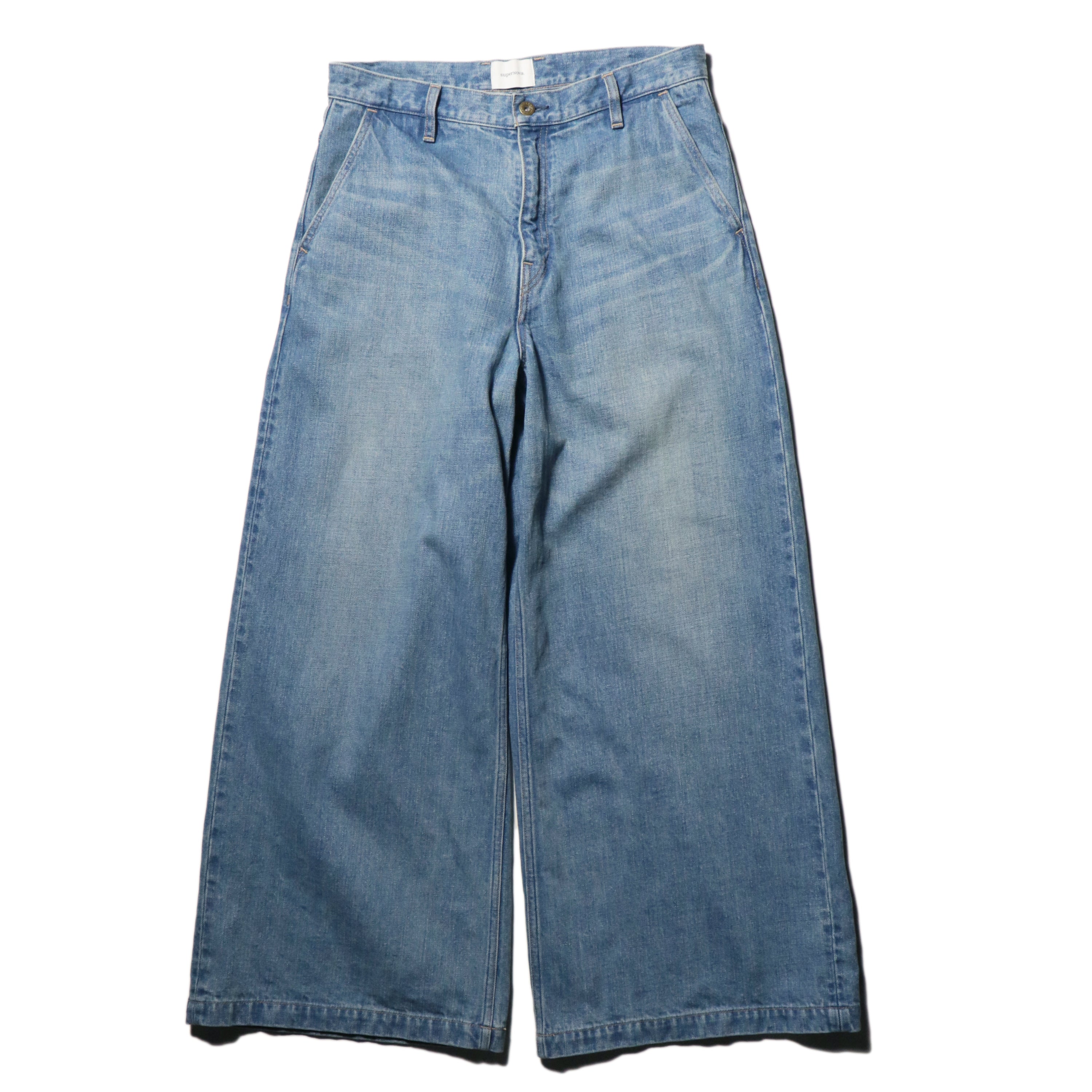 superNova. Baggy jeans - Old vintage wash / Light indigo