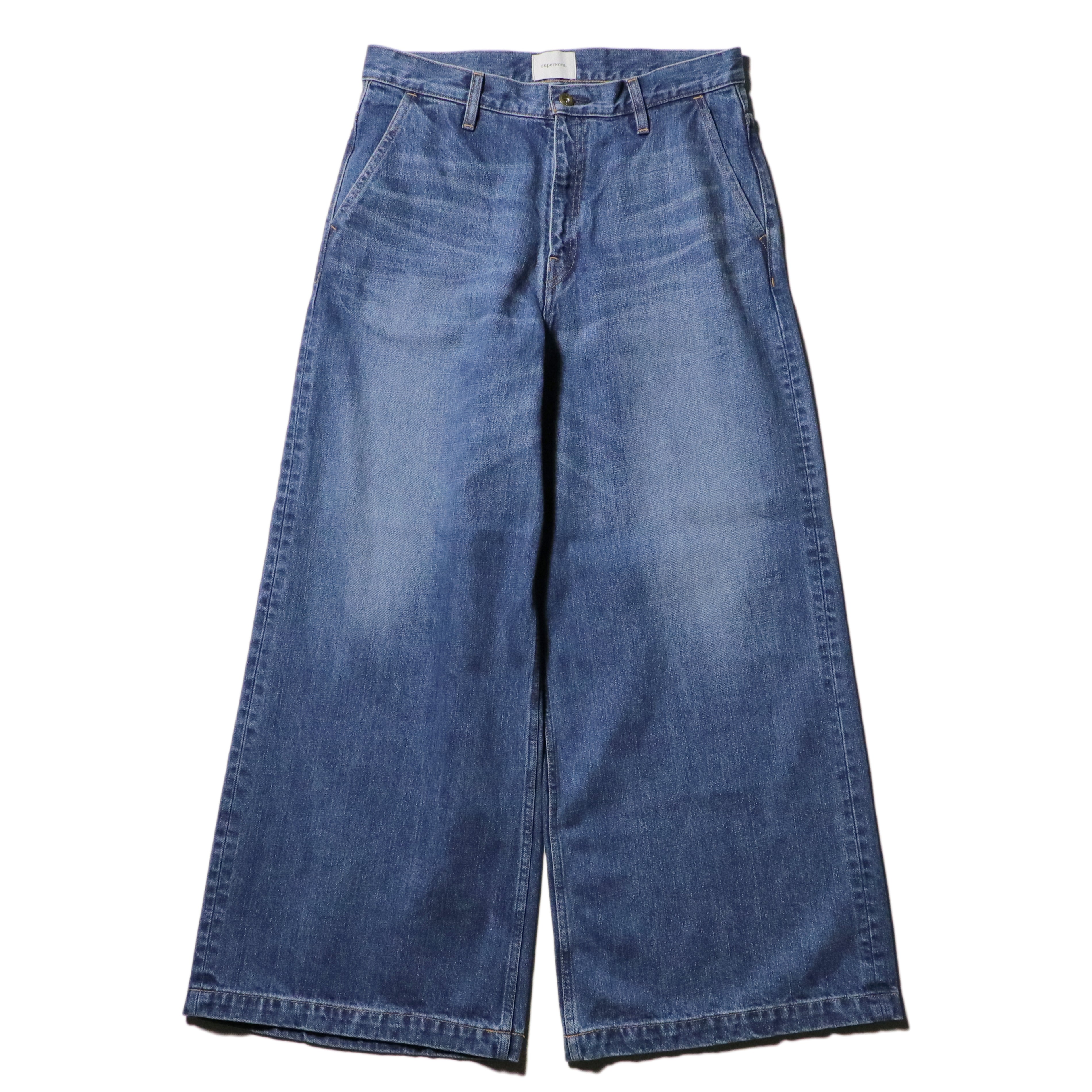 superNova. Baggy jeans - Old vintage wash / Mid indigo