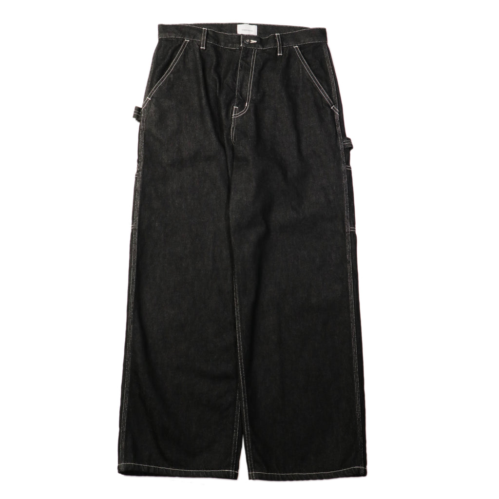 superNova. W-strap painter pants - 11oz denim OW / Black