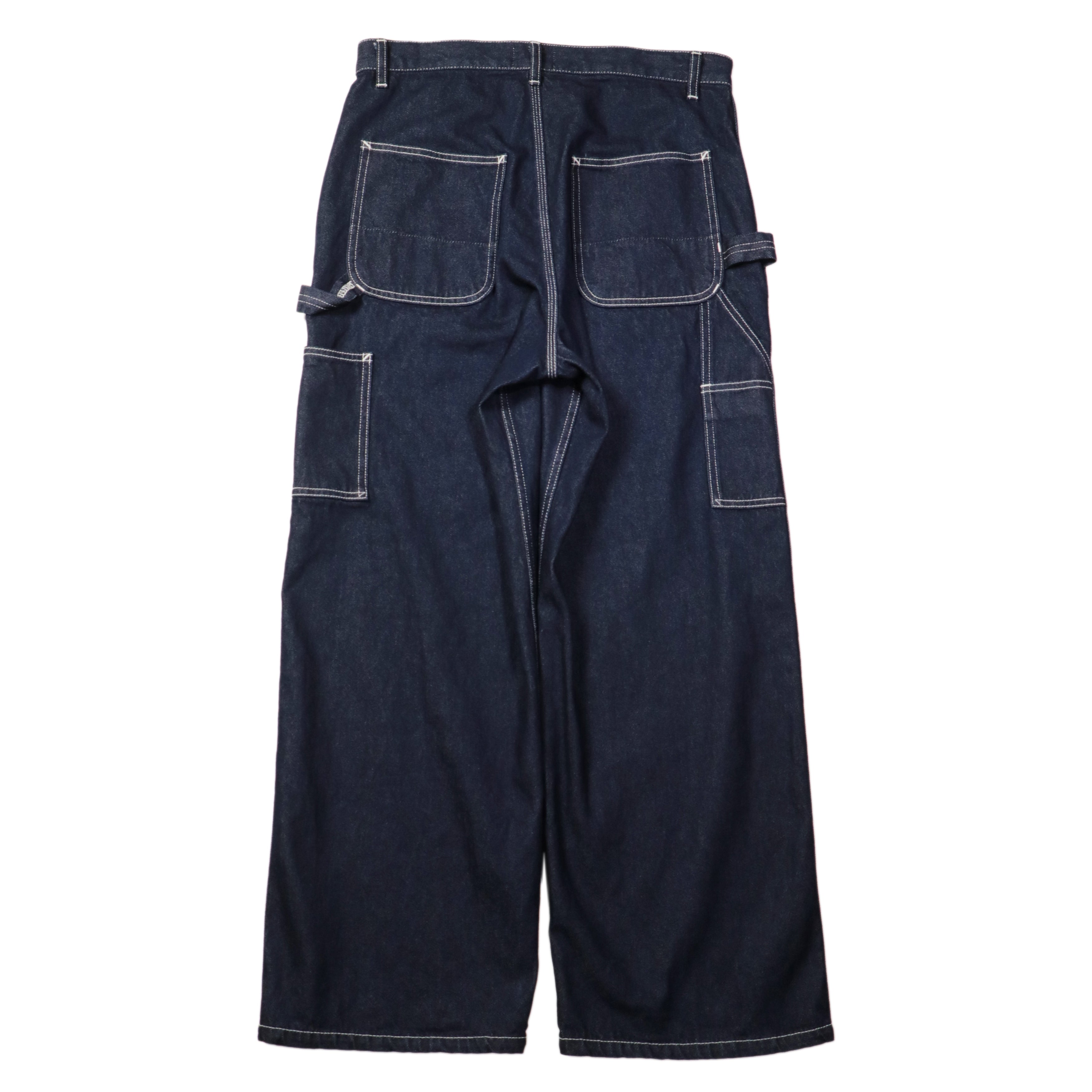 superNova. W-strap painter pants - 11oz denim OW / Indigo