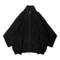 9月中発送予定 superNova. Velvet Drivers Knit Jacket / Black