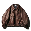 superNova. Leather flight jacket - Horsehide / Brown
