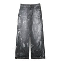 encode  Prototype 3D jeans - SILVER PAINTING / Black