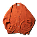 encode HAND-STITCHED KNIT CARDIGAN / Carrot