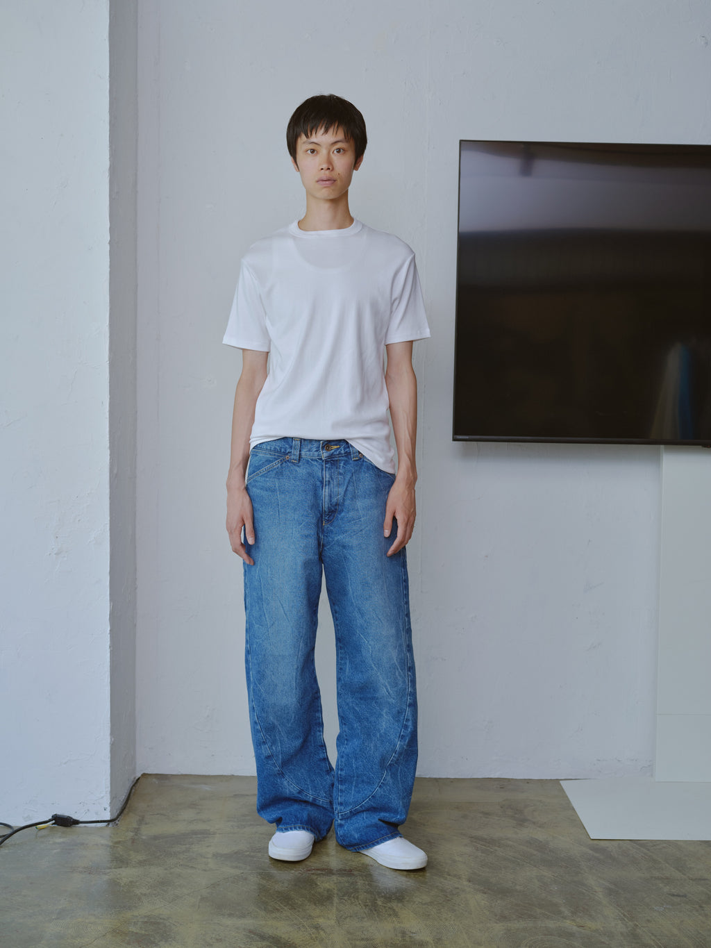 encode Prototype 3D jeans / Indigo