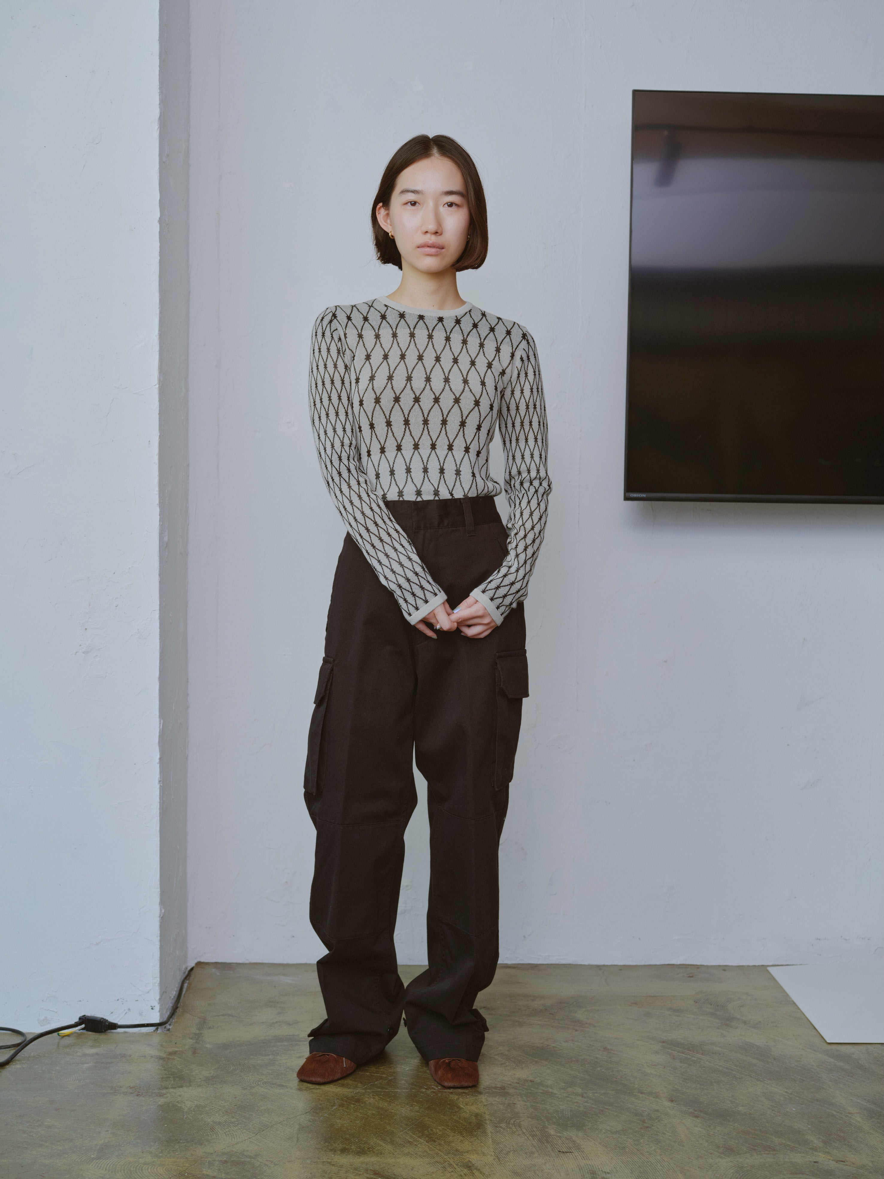 encode Improved M-47 cargo trouser / Black